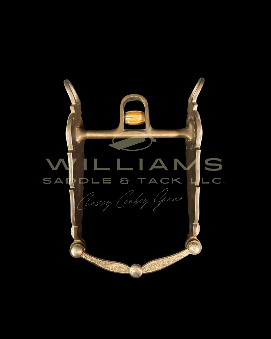 Wide Half Breed Bridle Bit