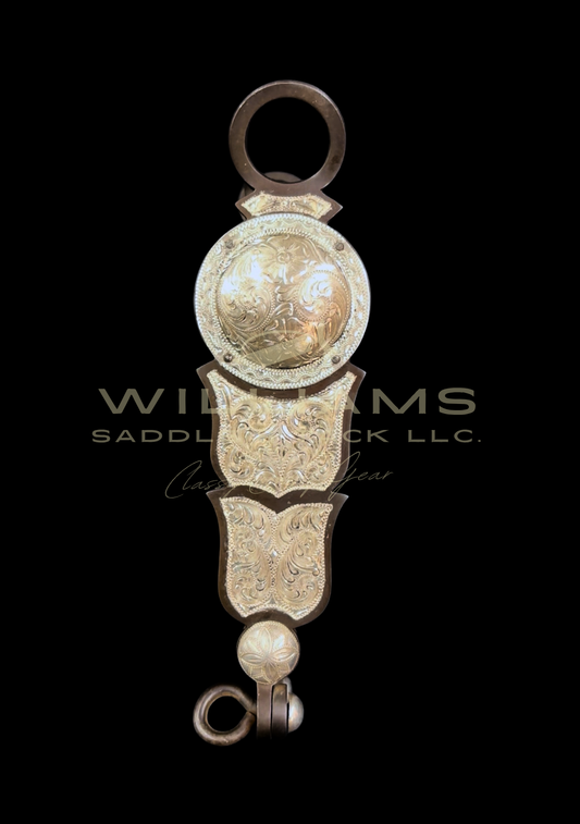 Wide Half Breed Bridle Bit